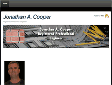 Tablet Screenshot of jonathancooperengineer.com